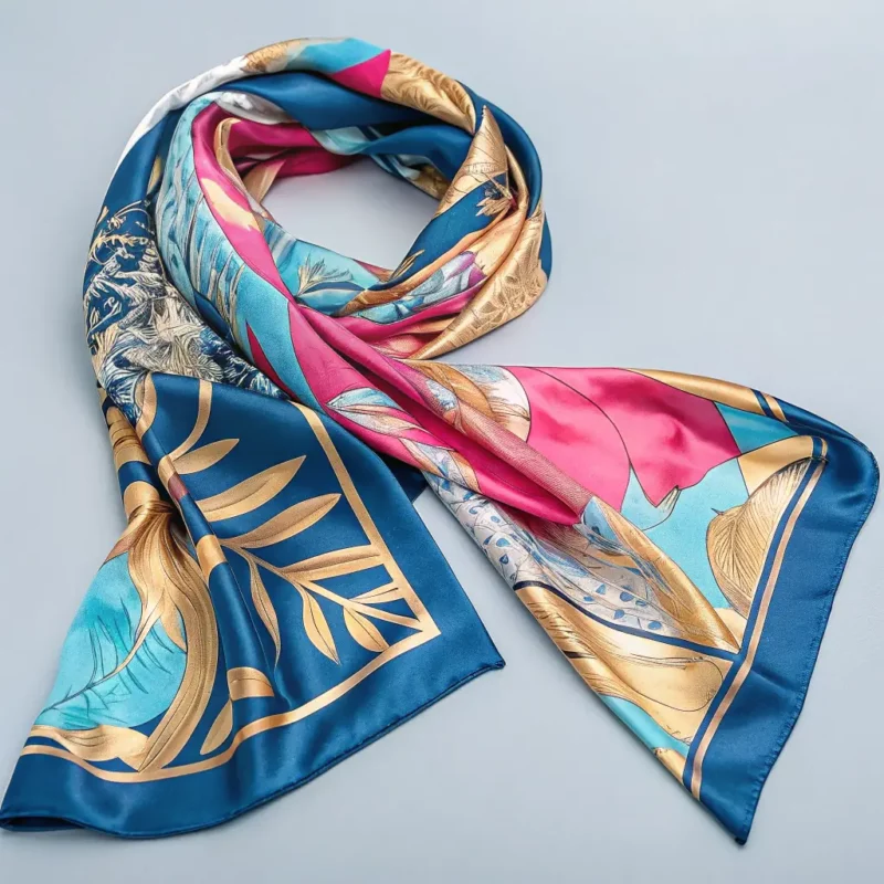 Colorful Silk Scarf
